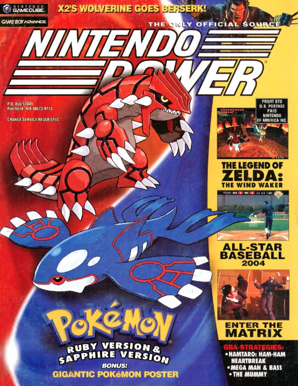 Nintendo Power Issue 167 (April 2003) cover